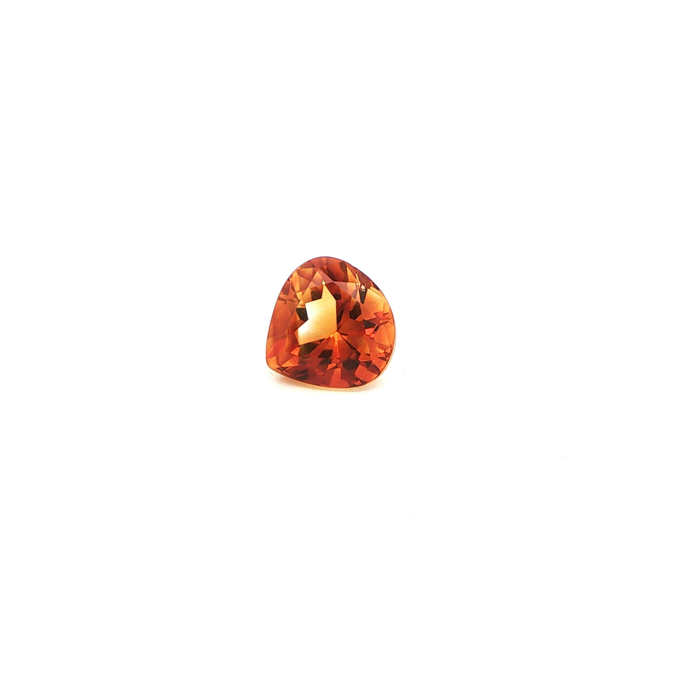 2.98 ct Pear citrine