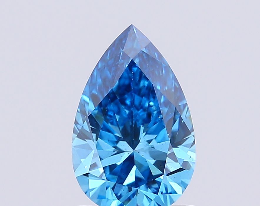 1.06 CT Fancy Vivid Blue PEAR