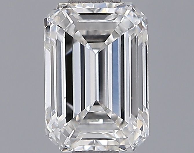 Diamant Émeraude 1.27 ct - Couleur F - Pureté VVS2