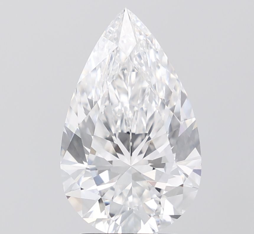 3.09-Carat Pear Shape Diamond