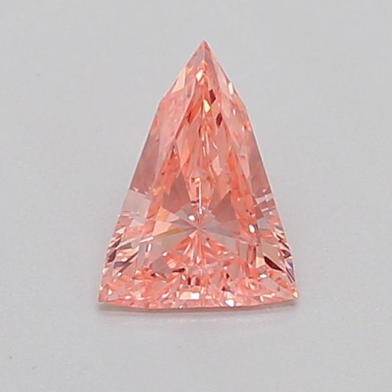 0.31 CT Fancy Intense Orangey Pink TRILLIANT