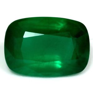 Szmaragd 1,88 ct, zielony, szlif cushion
