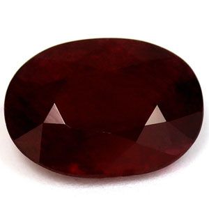 RUBY FACETED 1.31ct RED Pigeon Blood Red SI REST_OF_AFRICA HEATED