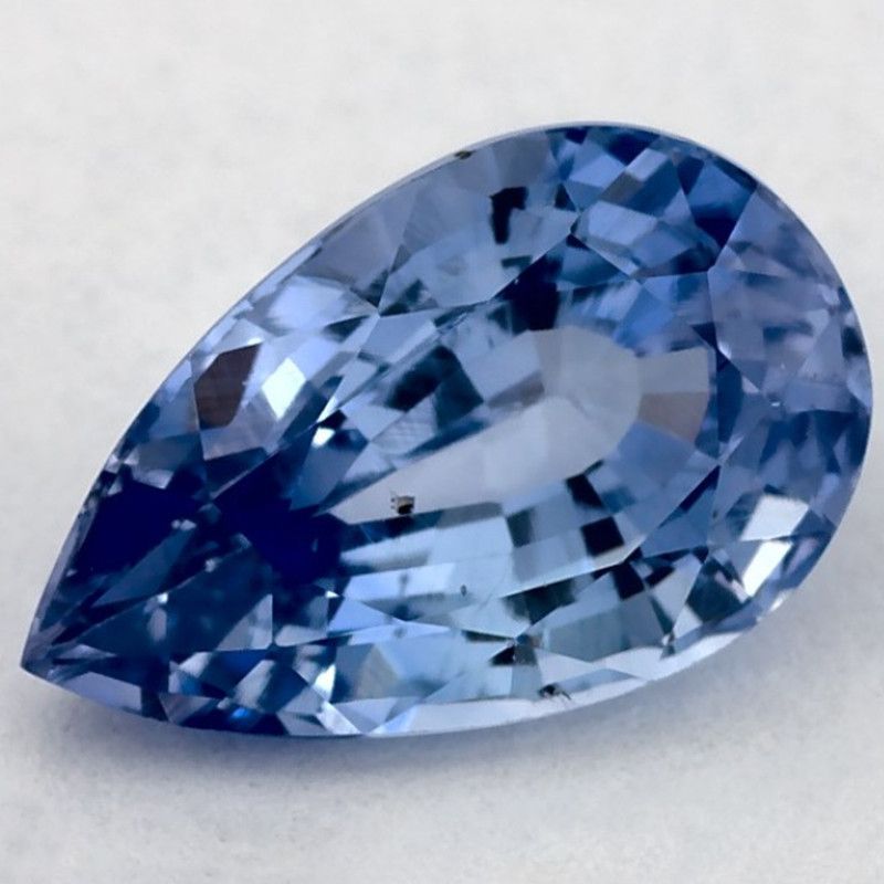 Szafir 1,88 ct, niebieski, szlif gruszka