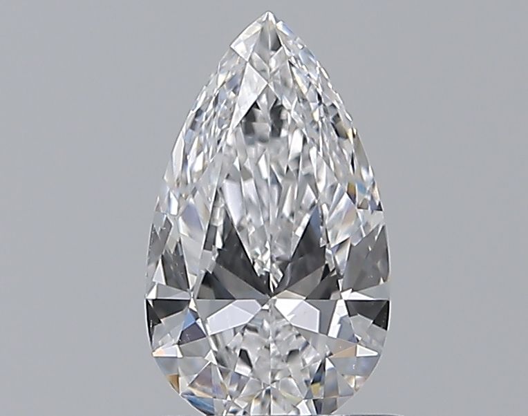 0.75 Carat D SI1 Pear Diamond