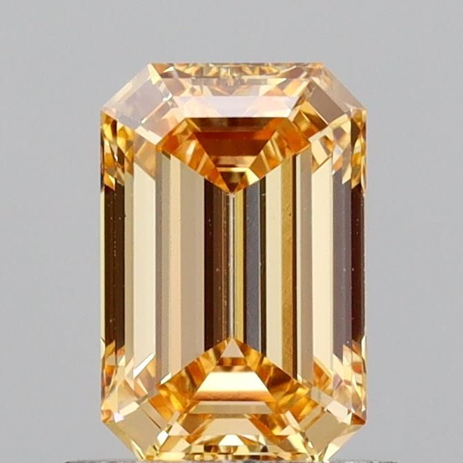 1.01 CT Fancy Vivid Yellow EMERALD