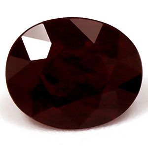 RUBY FACETED 0.83ct RED Deep Red EC REST_OF_AFRICA HEATED