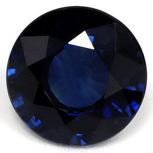 SAPPHIRE FACETED 1.51ct BLUE Deep Blue EC MADAGASCAR HEATED