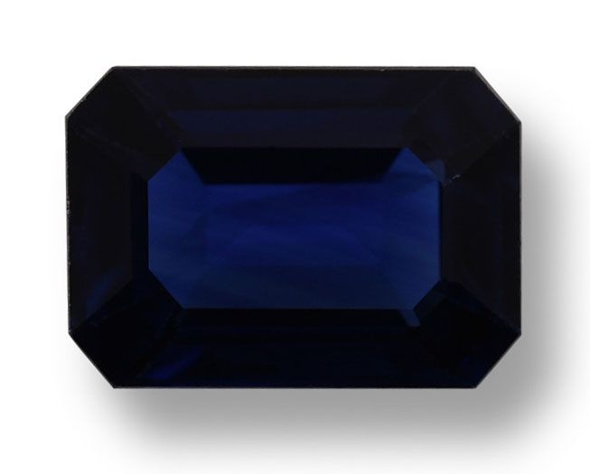 SAPPHIRE FACETED 1.07ct BLUE Blue EC THAILAND HEATED