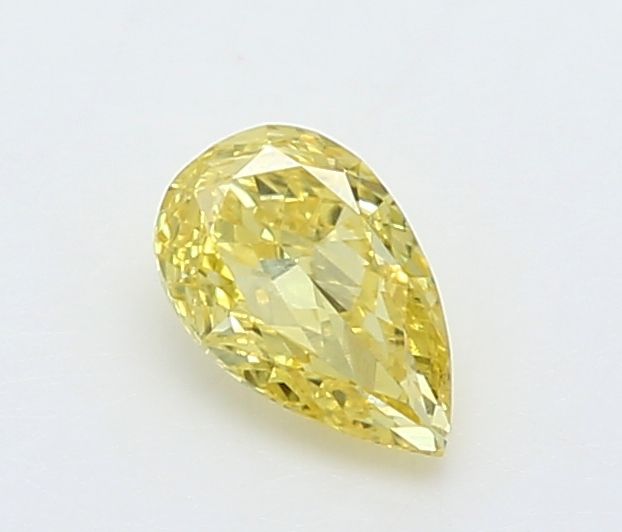 0.18 CT Fancy Vivid Yellow PEAR