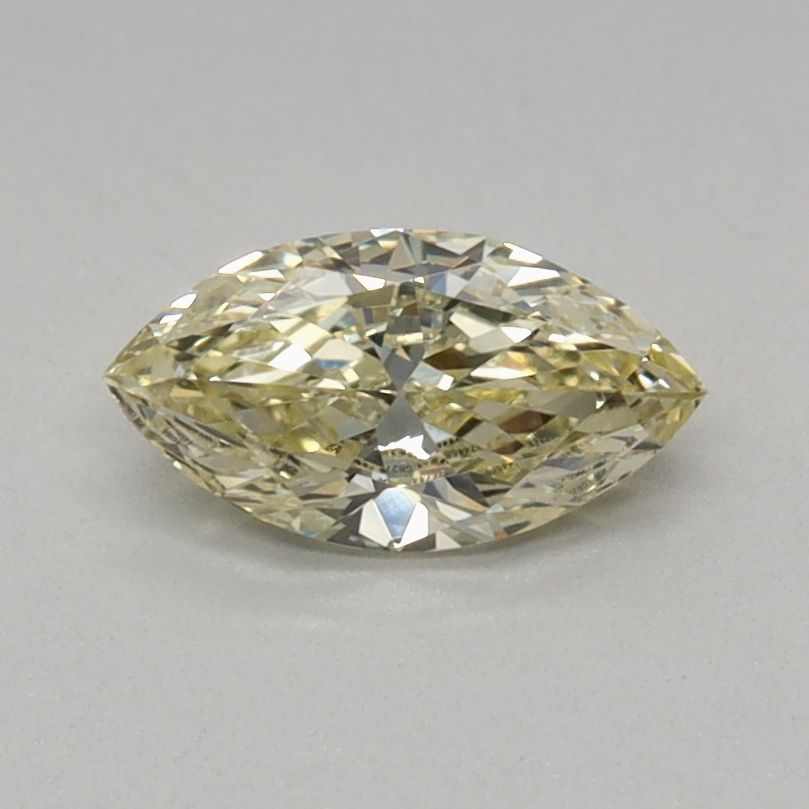 0.37 CT Fancy Yellow MARQUISE