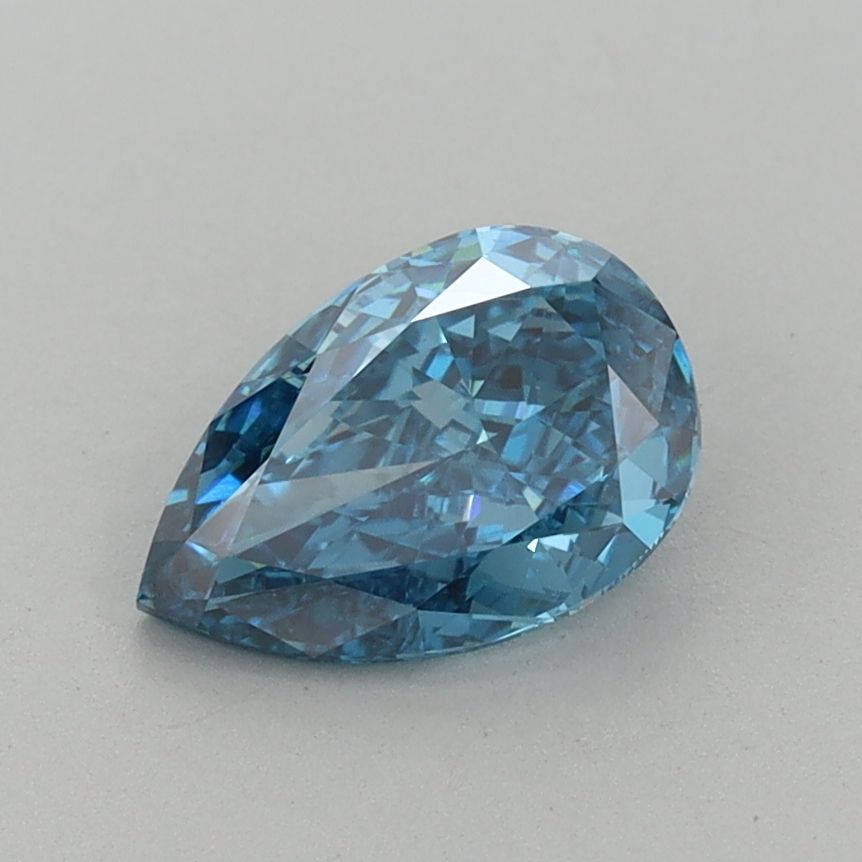 1.07 CT Fancy Vivid Blue PEAR