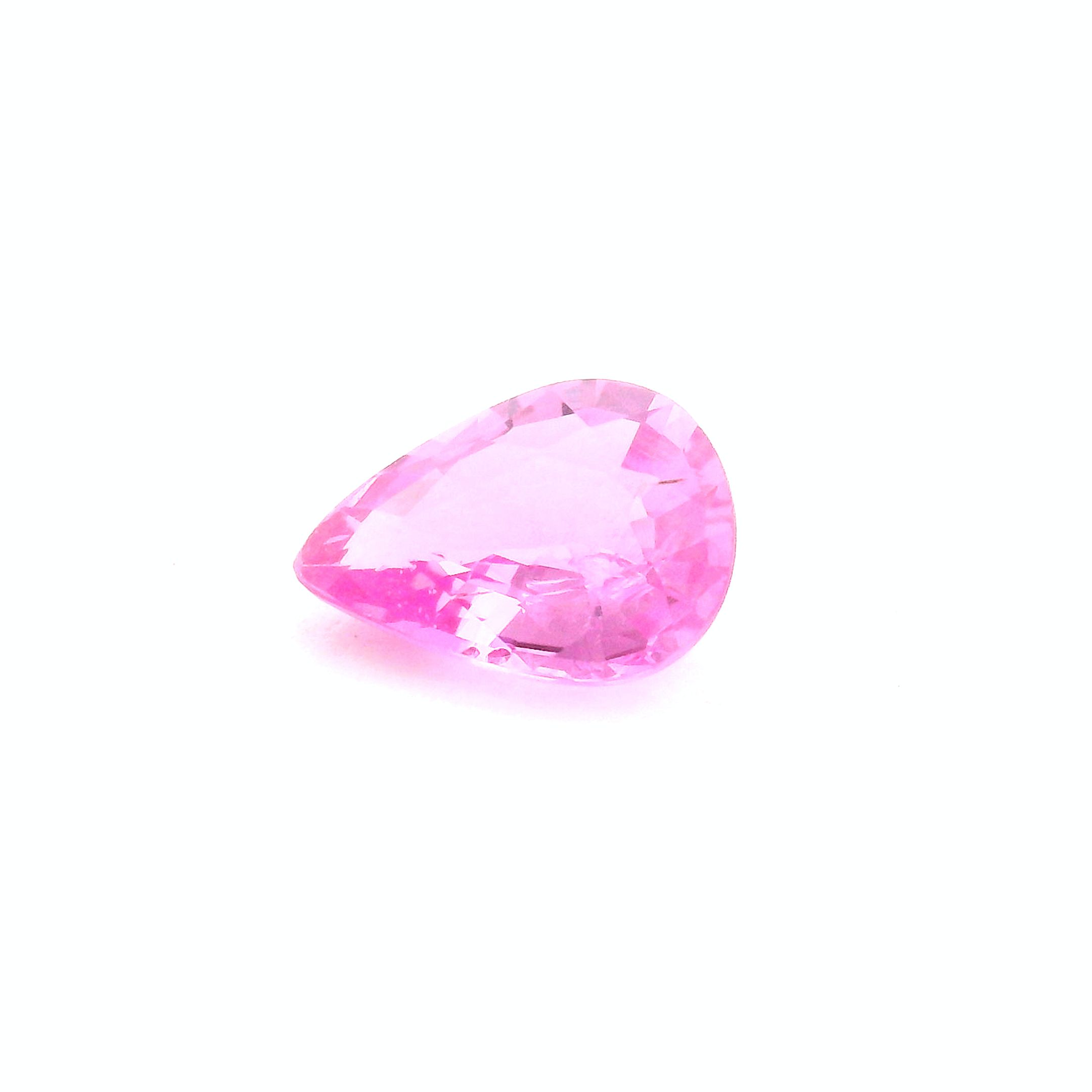 0.72 ct Pear sapphire
