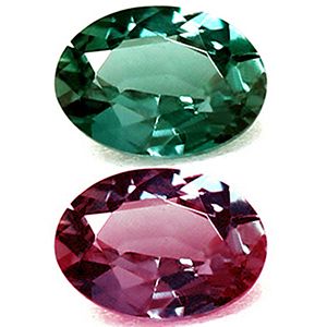 ALEXANDRITE FACETED 0.09ct GREEN Blue Green to Intense Purple EC BRAZIL NONE