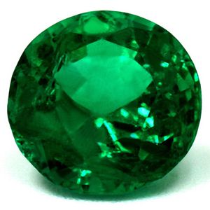Szmaragd 2,03 ct, zielony, szlif okrągły