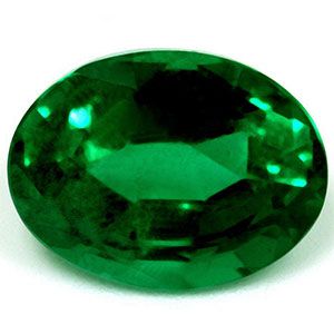 Szmaragd 2,86 ct, zielony, szlif owalny