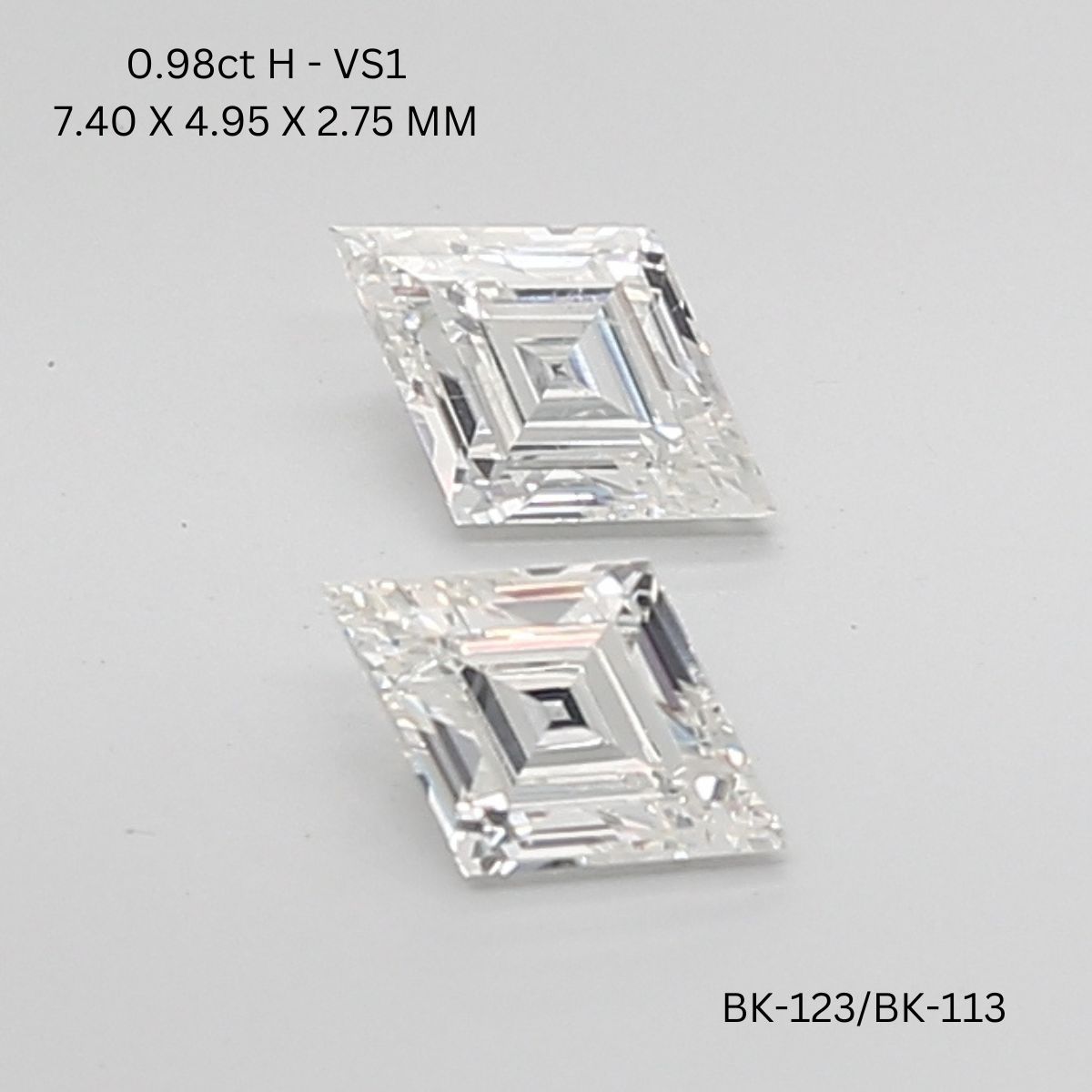 Prírodný diamant lozenge,...