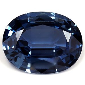Szafir 2,07 ct, niebieski, szlif owalny