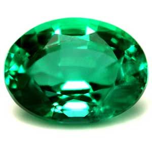 Szmaragd 1,68 ct, zielony, szlif owalny