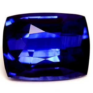 Szafir 1,53 ct, niebieski, szlif cushion