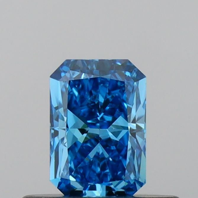 0.35 CT Fancy Vivid Blue RADIANT