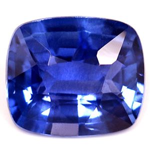 Szafir 1,84 ct, niebieski, szlif cushion