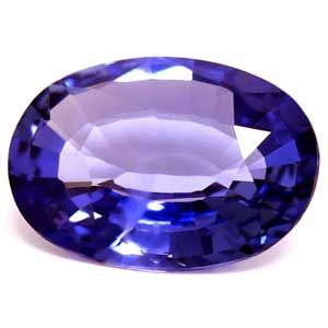 Szafir 1,53 ct, niebieski, szlif owalny