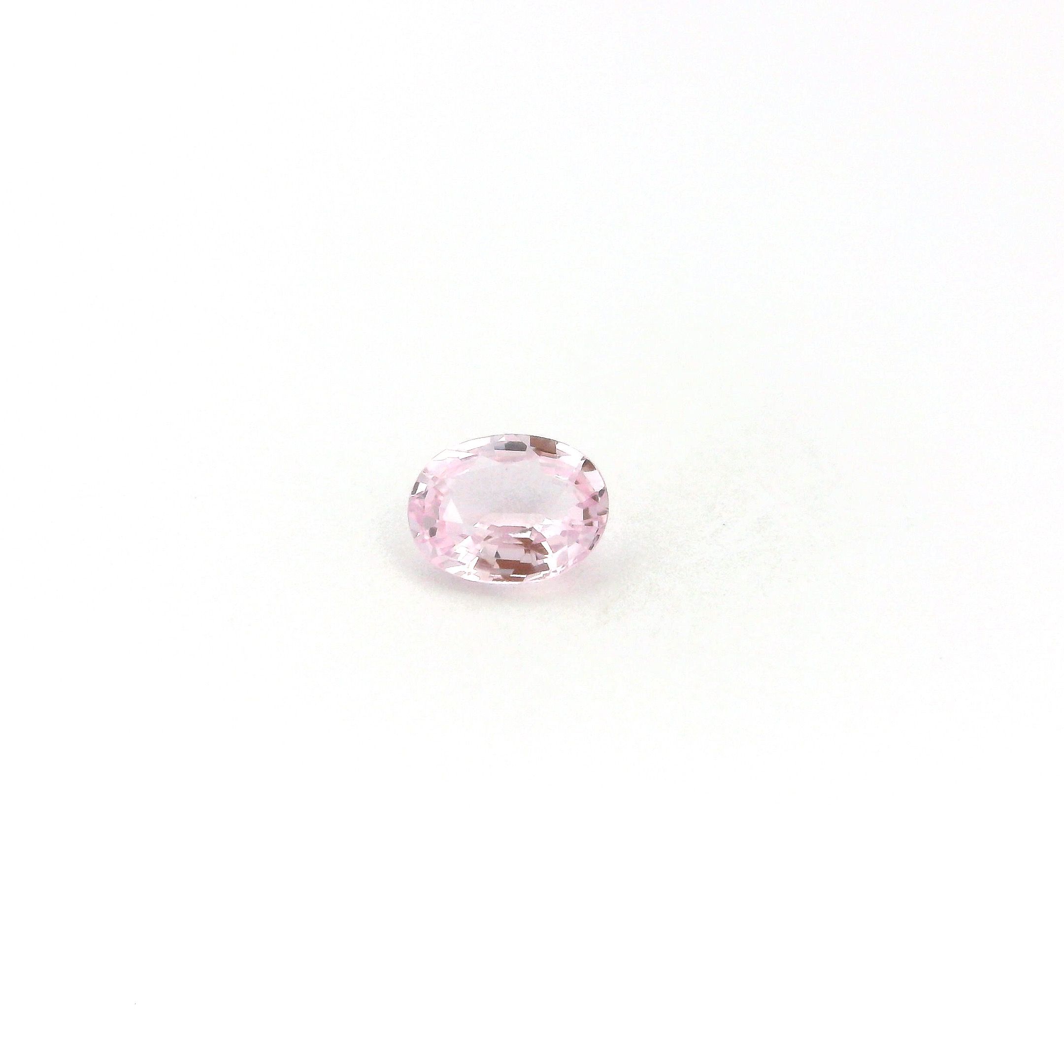 SAPPHIRE FACETED 0.38ct PINK Purple pink EC MADAGASCAR NONE