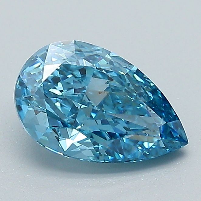 1.15 CT Fancy Vivid Blue PEAR