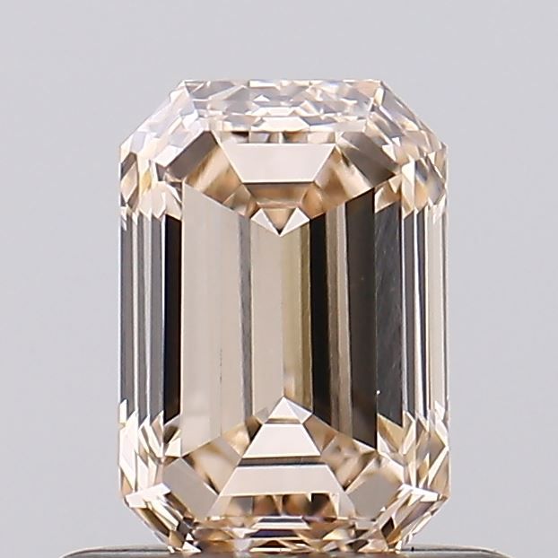 0.58 CT Fancy Light Brown EMERALD