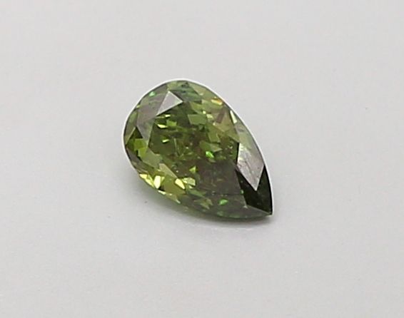 0.18 CT Fancy Vivid Green PEAR