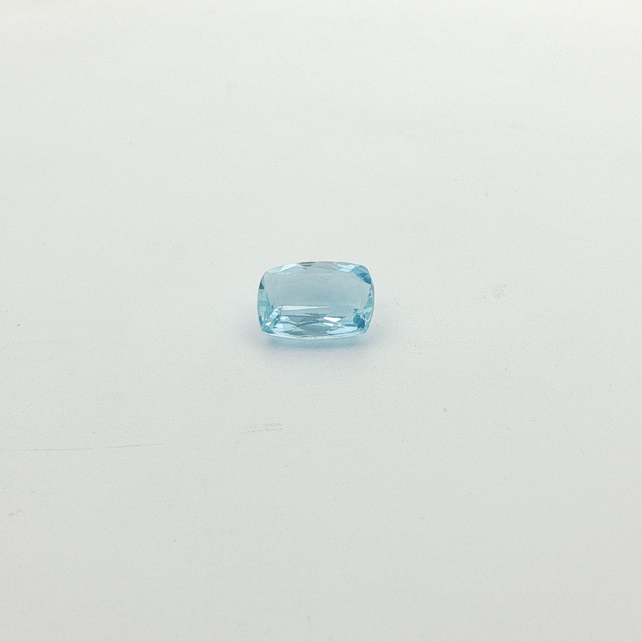 1.83 ct Cushion aquamarine