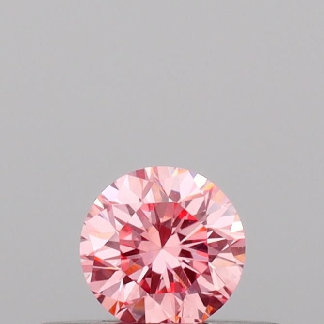 0.18 CT Fancy Vivid Pink ROUND