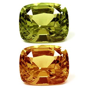 Aleksandryt 2,50 ct, zielony, szlif cushion