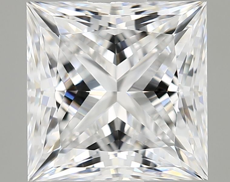 1.58 carat d IF EX Cut IGI princess diamond