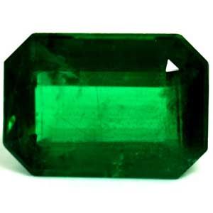 Szmaragd 3,63 ct, zielony, szlif szmaragdowy