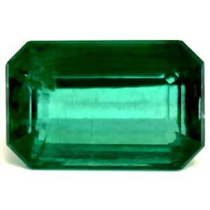 Szmaragd 2,75 ct, zielony, szlif szmaragdowy