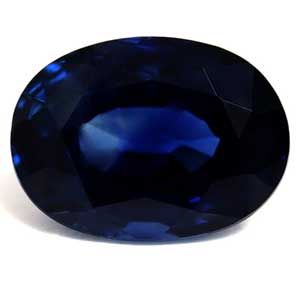 SAPPHIRE FACETED 1.18ct BLUE Intense Blue SI MADAGASCAR HEATED