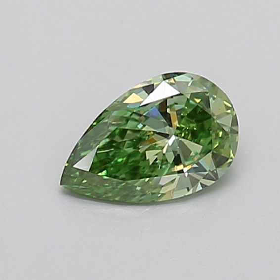 0.34 CT Fancy Intense Green PEAR