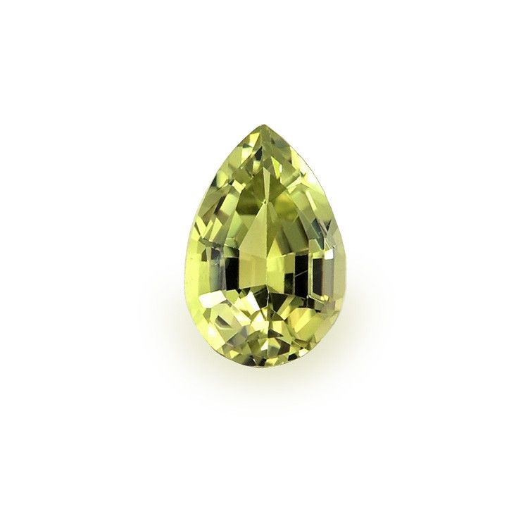 TOURMALINE FACETED 0.93ct GREEN Green EC MOZAMBIQUE HEATED