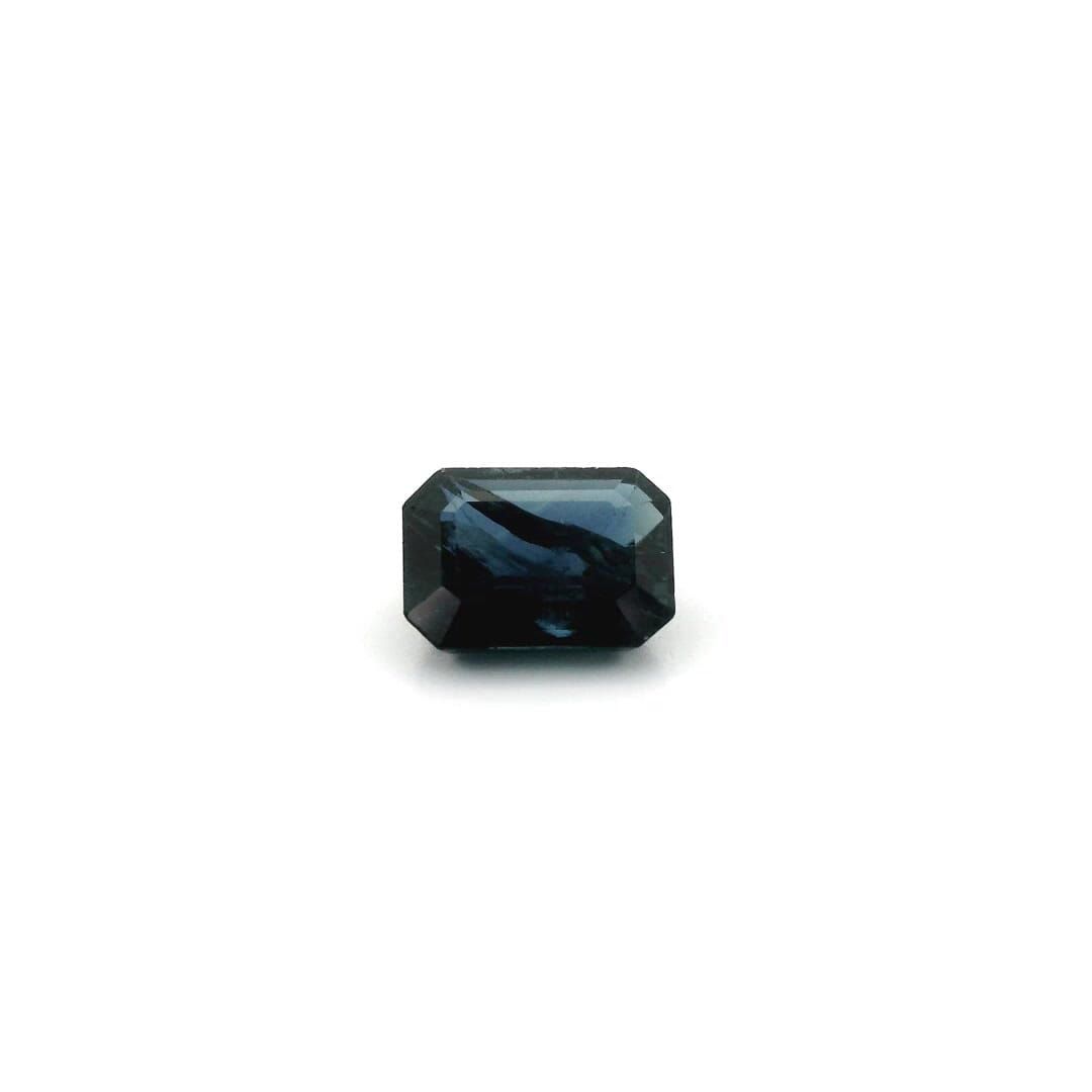 Szafir 1,29 ct, niebieski, szlif szmaragdowy