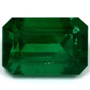 Szmaragd 7,21 ct, zielony, szlif szmaragdowy