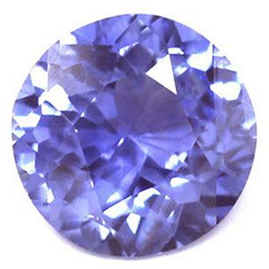 Szafir 1,02 ct, niebieski, szlif okrągły