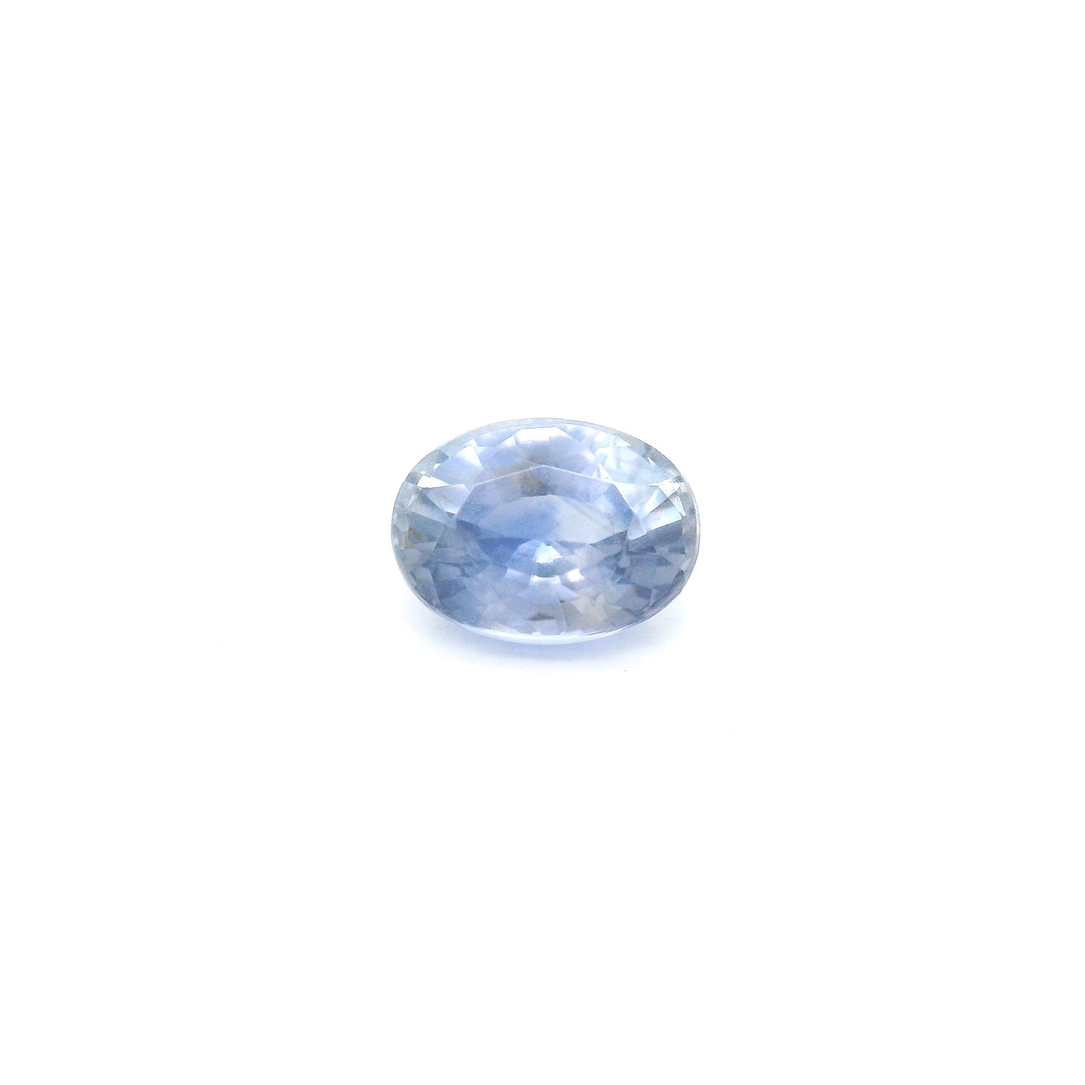 Szafir 1,32 ct, niebieski, szlif owalny