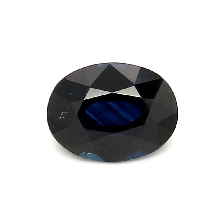 SAPPHIRE FACETED 1.36ct BLUE BLUE SI AUSTRALIA HEATED