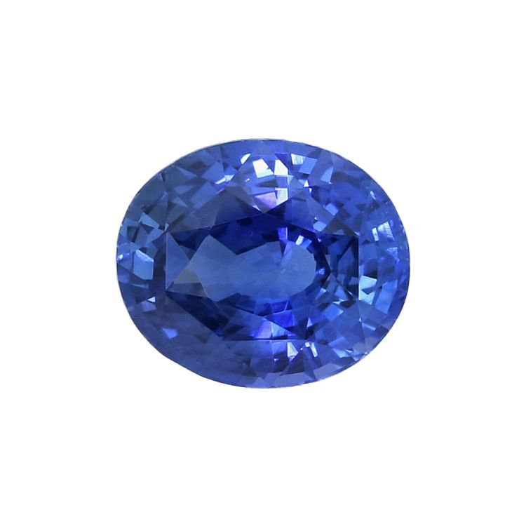 SAPPHIRE FACETED 5.1ct BLUE Blue EC SRILANKA NONE