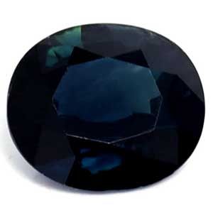 Szafir 3,45 ct, niebieski, szlif owalny