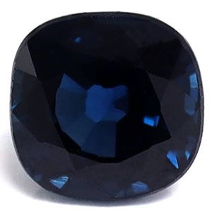 Szafir 1,85 ct, niebieski, szlif cushion