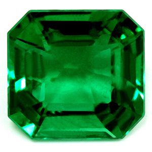 Szmaragd 1,70 ct, zielony, szlif szmaragdowy