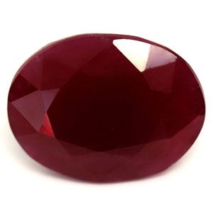 RUBY FACETED 6.02ct RED Deep Red SI REST_OF_AFRICA NONE